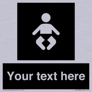 Custom information: black panel baby change